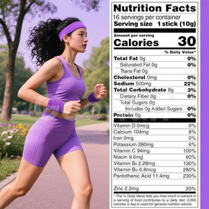 Meilleure vente en usine de poudre végétalienne de pré-entraînement Supplément d'exercice Poudre d'hydratation électrolytique Reconstituer la poudre de boisson énergétique - Product Image 2