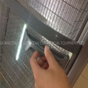 Venta al por mayor 220V Single-Temperature Island Freezer Deep Display Freezer -18C Temperatura Single Glass Door Display Freezer - Product Image 4