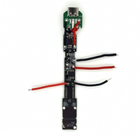 Lime à ongles électrique PCBA avec écran LED et prise rechargeable Type-C 3,7 V, service OEM/ODM pour applications de soins personnels
