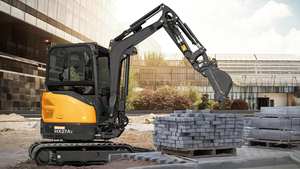 HX25AZ Zero-Tail-<b>Swing</b> Mini Excavator 2.7 Ton Compact Crawler Digger D1305 Stage-V Rubber Track - Product Image 4