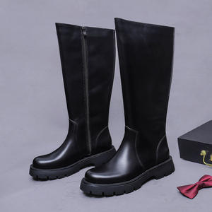 Chaussures en cuir de haute qualité pour hommes 2026, style formel, chaussures décontractées, marque de mode, vente en gros, bottes plates - Product Image 3