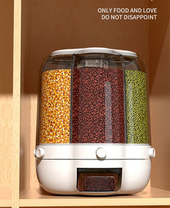 Boîte <span class=keywords><strong>de</strong></span> nourriture en plastique boîte <span class=keywords><strong>de</strong></span> riz conteneur <span class=keywords><strong>de</strong></span> stockage <span class=keywords><strong>de</strong></span> grains distributeur <span class=keywords><strong>de</strong></span> céréales distributeur <span class=keywords><strong>de</strong></span> riz <span class=keywords><strong>de</strong></span> type presse - Product Image 5