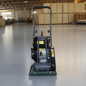 Stp60 Single Plate Compactor With Wheels For Asphalt And Soil <b>Foundation</b> Construction - Product Image 1