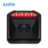 XB-8807 Syble Nuevo Modelo de Lector de Códigos QR 1D y 2D Manos Libres, Escáner de Códigos de Barras de Escaneo Automático para Tiendas
