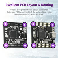 RadioLink F722 F405 Stack de Contrôleur de Vol 55A ESC 4-en-1 2-6S Betaflight pour Drone FPV de Course et Freestyle 30.5mm