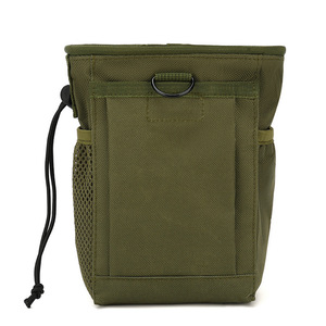 Outdoor MOLLE Tactical Dump Pouch Waterproof Oxford Utility Belt Waist Bag Drawstring Accessory Pouch Wholesale - Product Image 2