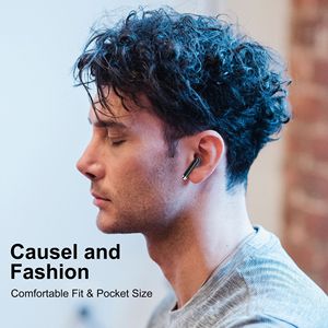 <span class=keywords><strong>HE</strong></span>-080 Cuffie True Wireless Ultra Leggere con Bassi Profondi, Auricolari ANC con Riduzione Attiva del Rumore per Musica e Gaming - Product Image 5