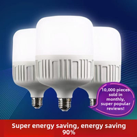 Vente en gros 5W 10W 15W 20W 30W 40W 50w E27 6500K Chine pas cher Smart Led Ampoules Skd économie d'énergie pour bureau à domicile
