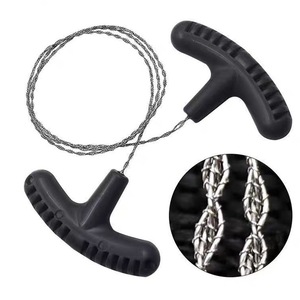 Mini Pocket Wire Saw Stainless Steel Compact Outdoor Camping Survival Tool Multi Color - Product Image 3