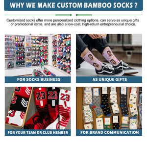 Chaussettes en bambou de qualité supérieure pour femmes, respirantes, tricotées, séchage rapide, antibactériennes, style décontracté, logo personnalisé, vente <span class=keywords><strong>chaude</strong></span> - Product Image 6