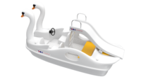 Swan Boats Bateau à pédales à eau électrique Conception de sports de loisirs pour le divertissement pour les parcs aquatiques