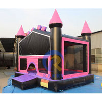 Châteaux gonflables commerciaux de grande taille, château gonflable à souffler, trampoline gonflable pour enfants et adultes avec souffleur, garantie de 3 ans