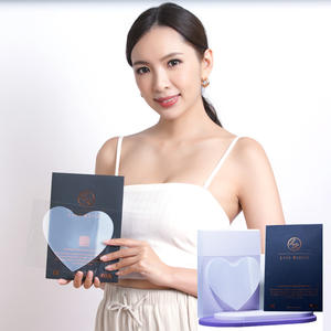 Almohadilla antiarrugas para el cuello de silicona resistente al agua Almohadillas de silicona para el pecho antiarrugas reutilizables para el corazón para arrugas - Product Image 2