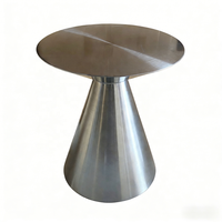 Pieds de table basse modernes en acier inoxydable à installation facile, base de table basse de style luxueux, base de table en marbre
