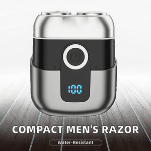 Mini Afeitadora Eléctrica Portátil para Hombre, Carga Rápida, Uso en Casa y Auto, Afeitadora Compacta con Doble Cuchilla, Resistente al Agua, para Cara y Barba - Product Image 2