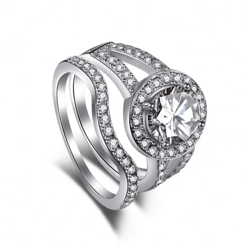 Dylam weddingbeeリング非常に安い婚約クールな結婚指輪オンラインユダヤ人バンド6プロングソリティアリングピンク1940年代