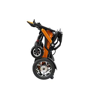 Lithium 24v12Ah batterie <span class=keywords><strong>tout</strong></span> <span class=keywords><strong>Terrain</strong></span> hors route pliable fauteuil roulant Portable plage marcheur aluminium fauteuil roulant électrique pour désactiver - Product Image 2