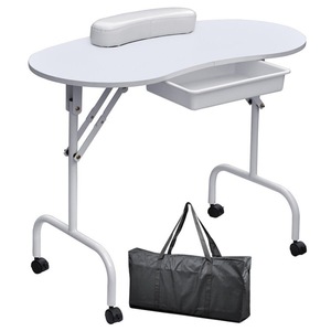Portable Pliable Mesas De <span class=keywords><strong>Manucure</strong></span> Table Station Bureau Mobile pour La Maison Spa Salon De Beauté Table À Ongles pour <span class=keywords><strong>Manucure</strong></span> - Product Image 2