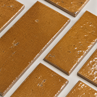 Carreaux de mur en terre cuite émaillée faits à la main, finition craquelée, style métro, pour crédence de cuisine, salle de bain, café, restaurant, décoration