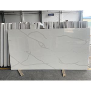 Encimera de Cuarzo Calacatta Moderna 2026, Losas de Cuarzo con Vetas Grises Calacatta para Baño - Product Image 2
