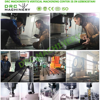 Nouveau centre d'usinage vertical CNC haute précision DRC VMC1160, robuste, GSK BT40, simple automatisation, course 1100x600x600mm