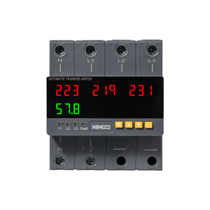 Commutateur de transfert automatique (ATS) double alimentation solaire KINEE 220V 80A 100A avec surveillance en temps réel - Product Image 5