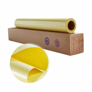 Película Autoadhesiva Transparente de PVC Brillante/Mate para Pisos, Rollo de Película Laminada en Frío Resistente para Protección Gráfica de Pisos - Product Image 3