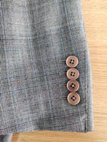 Costume de mariage homme haute couture à simple boutonnage en laine de qualité supérieure, col en V, design sur mesure, grandes tailles, blazer personnalisé