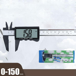 Calibrador Digital calibradores electrónicos <span class=keywords><strong>de</strong></span> plástico 150mm herramientas <span class=keywords><strong>de</strong></span> medición <span class=keywords><strong>Vernier</strong></span> regla pantalla grande Pachometer calibre Digital - Product Image 2