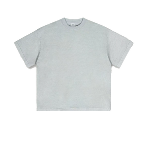 T-shirt personnalisé haut de gamme en coton pur 310g, doux, avec broderie ajourée, pour cadeaux VIP et événements haut de gamme - Product Image 1