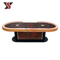 Table de poker YS Texas - Design moderne de luxe pour les jeux de casino et les jeux à domicile
