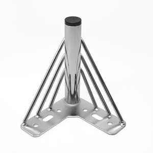 Pieds de canapé et pieds de meuble élégants en acier couleur or sur mesure pour usage hôtelier - Product Image 6