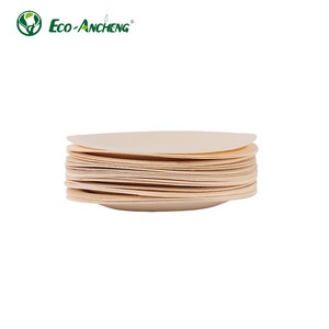 Juego de Platos Desechables de Madera de Diseño Nuevo, Platos de Bambú para la Escuela, el Aula y Fiestas - Product Image 2