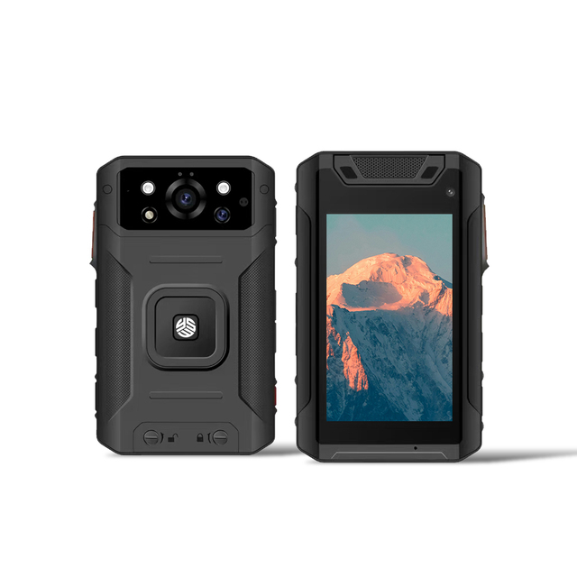Android 12 Body Worn Camera 4G WiFi GPS 1080P Replaceable Batteries Wide Angle Cloud Storage Portable Video Recorder CMOS 1 Year