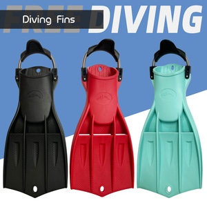 Aletas de Buceo de Goma Profesionales para Buceo, Aletas de Entrenamiento para Adultos, Rígidas, con Correa de Resorte Ajustable - Product Image 2