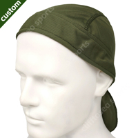 Durag Bandana Wave Cap Porto Rico à motif entièrement personnalisé, réglable, absorbant la transpiration, pour le sport, la plage, les fêtes, le ski et les voyages