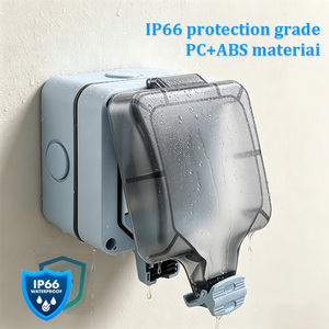 Presa Elettrica da Esterno Impermeabile IP66 50A 125V/250V con Coperchio per <span class=keywords><strong>Giardino</strong></span> e Uso Interno - Product Image 3