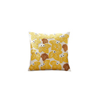 Housse de coussin brodée motif feuille, housse de coussin de canapé, coussin décoratif pour salon et chambre, coussin en tissu pour la maison (vente transfrontalière)