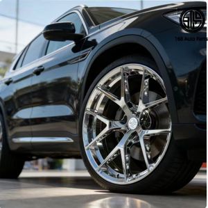 168 Forged Integral Alloy Car <strong>Wheels</strong> In Sizes 19 20 21 22 23 24 26 Inch Rims Custom 5x112 Triple Chrome Plating Sports Car Rims - Product Image 4