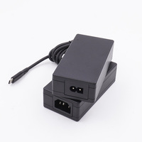 Adaptateur d'alimentation de bureau à découpage GaN UE Electronic 15/27/36/45/100W, efficacité énergétique VI, homologation médicale ITE, alimentation sécurisée