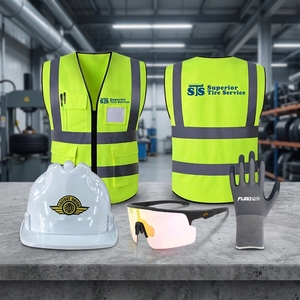 Gilet di Sicurezza Riflettente Personalizzato AI-MICH ad Alta Visibilità per Edilizia, Ferrovie, Ingegneria e Industria con Tasche - Product Image 1
