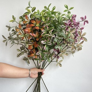 Plante artificielle en soie, plante araignée, verdure décorative, branche unique, plantes d'intérieur, vente en gros - Product Image 1