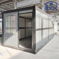 Maison préfabriquée pliable et extensible économique de 20 pieds ou 40 pieds, villa, maison mobile, casa contenedor
