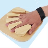 Planche de rééducation en bois pour séparation des doigts, dispositif d'entraînement pour la redressement des doigts suite à une AVC ou une hémiplégie