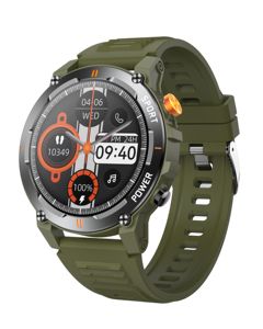 Reloj Inteligente Deportivo DF para Hombre, Pantalla LCD de 1.52'', Monitor de Actividad Física, NFC, Linterna, Brújula, Música, Frecuencia Cardíaca, Presión Arterial - Product Image 2
