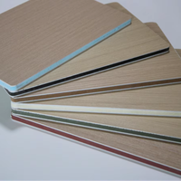 Panneau anti-collision SPC, grain de bois, imperméable, résistant à l'humidité, ignifuge, revêtement décoratif pour murs intérieurs