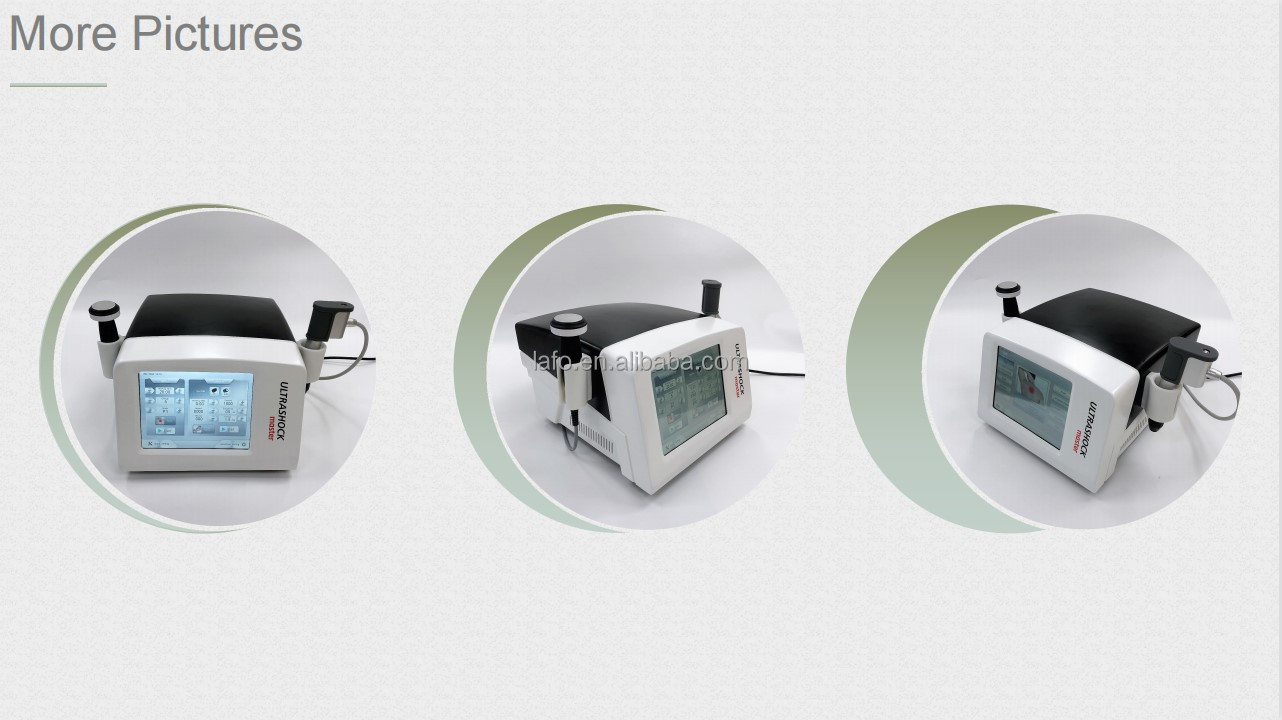 Professional 2 in 1 physiotherapy equipment medical portable ultrasound shockwave therapy machine for pain relief