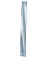 Custom Carbon Steel Blue White Zinc Plated Double Head Extra Long Stud Screws