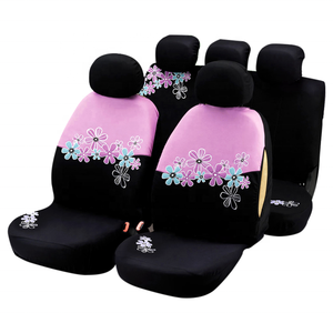 ผ้าคลุมเบาะรถยนต์ปักลายดอกไม้สำหรับผู้หญิง,สำหรับ <span class=keywords><strong>Mazda</strong></span> <span class=keywords><strong>6</strong></span>สำหรับ Vaz 2110 Opel Astra Renault สำหรับปี2001 Chevy - Product Image 1