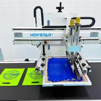 Máquina Automática de Serigrafía para Bolsas de Plástico con Cinta Transportadora